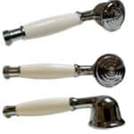 Traditionelle Klassische Handbrause Chrom