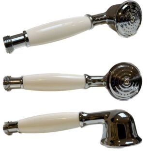Traditionelle Klassische Handbrause Chrom