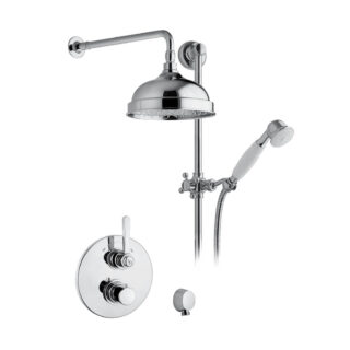 Vintage Brausegarnitur A7 Chrom