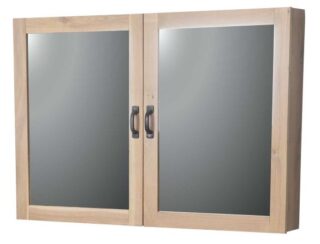Landhaus-Spiegelschrank 80x116