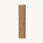 La Riviera Badezimmerschrank Badschrank aus massiver Eiche (Eiche natur). Viel Stauraum, handgefertigt und vormontiert geliefert. Van Heck Badezimmer.