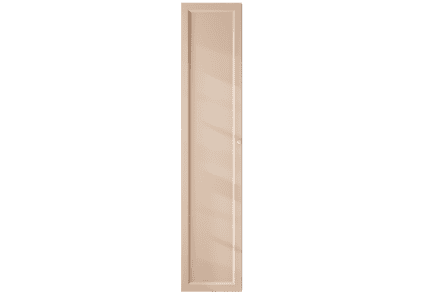 Mittelgroßer Badezimmerschrank mit drei Einlegeböden aus Setzputz mit einer Landhausfront 170 cm.