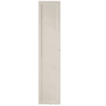 Mittelgroßer Badezimmerschrank mit drei Einlegeböden aus Skimming Stone mit einer Landhausfront 170 cm.