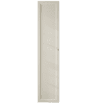 Mittlerer Badezimmerschrank mit drei Einlegeböden aus Ammonit mit einer Landhausfront 170 cm.