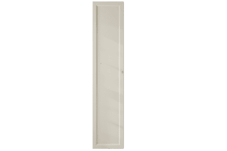 Mittlerer Badezimmerschrank mit drei Einlegeböden aus Ammonit mit einer Landhausfront 170 cm.