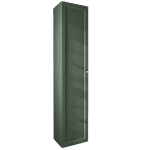 Mittelgroßer Badezimmerschrank mit drei Einlegeböden aus Beverly mit einer Landhausfront 170 cm.