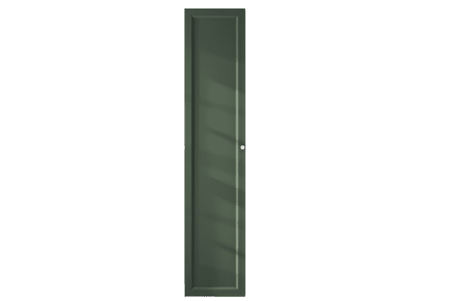 Mittelgroßer Badezimmerschrank mit drei Einlegeböden aus Beverly mit einer Landhausfront 170 cm.