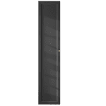 Mittelgroßer Badezimmerschrank mit drei Einlegeböden in Off-Black mit einer Landhausfront 170 cm.