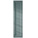 Geräumiger Badezimmerschrank mit drei Einlegeböden in Oval Room Blue, ausgestattet mit einer Landhausfront 180 cm.