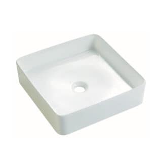 Van Heck White Square 40 Keramik Aufsatzbecken