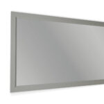 Massivholz-Badezimmerspiegel,117x74 in Manor House Gray
