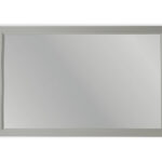 Massivholz-Badezimmerspiegel,117x74 in Manor House Gray