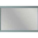 Massivholz Badezimmerspiegel,117x74 in Oval Room Blue