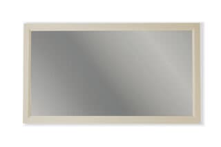 Badspiegel aus Massivholz,130x74 in Skimming Stone