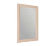 Massivholz-Badezimmerspiegel, 52x82 in Setting Gips
