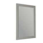 Badspiegel aus Massivholz, 52x82 in Manor House Gray