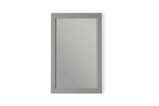 Badspiegel aus Massivholz, 52x82 in Manor House Gray