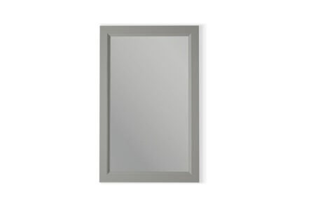Badspiegel aus Massivholz, 52x82 in Manor House Gray