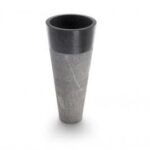 Van Heck Black Round 40 Naturstein-Waschtisch