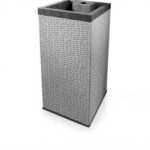 Van Heck Black Square 45 Naturstein-Waschtisch