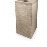 Van Heck Beige Square 45 Naturstein-Waschtisch