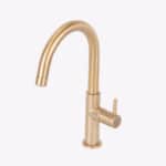 Van Heck Springbrunnen Wasserhahn Gebürstetes Gold