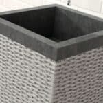 Van Heck Black Square 45 Naturstein-Waschtisch