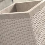 Van Heck Beige Square 45 Naturstein-Waschtisch