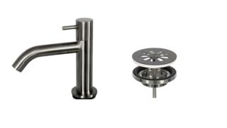Kaltwasserarmatur mit hebel