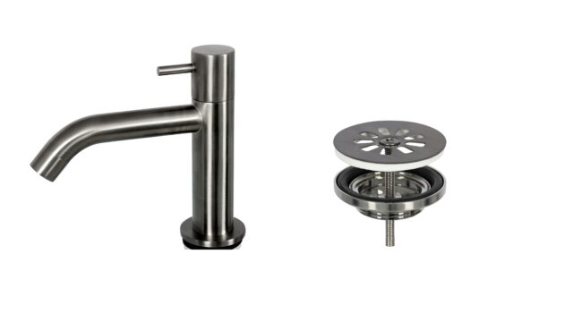 Kaltwasserarmatur mit hebel