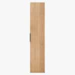 170 Badezimmerschrank aus massiver Natureiche mit Rillenfront