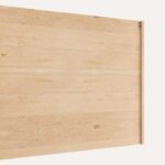Spiegelschrank mit Regal, ausgestattet mit 2 Glasböden aus massiver Natureiche 120 cm.