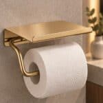 Toiletrolhouder Geborsteld Goud.jpg